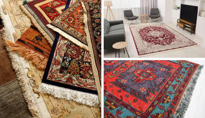 Different types of rug