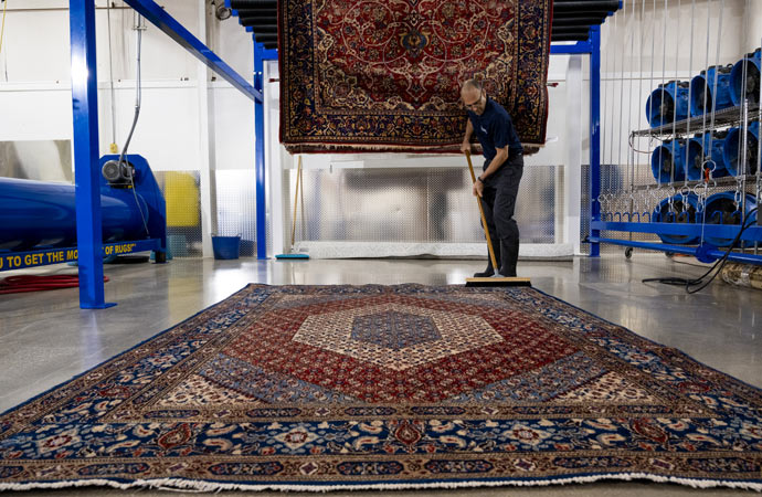 Professional Area Rug Wet Cleaning in D/FW & Arlington