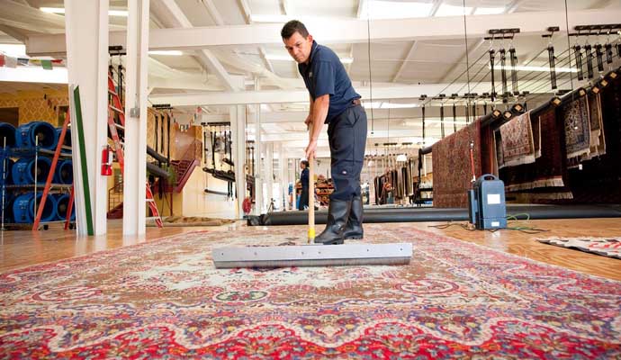 Professional oriental rug cleaning